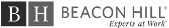 Bh grayscale logo
